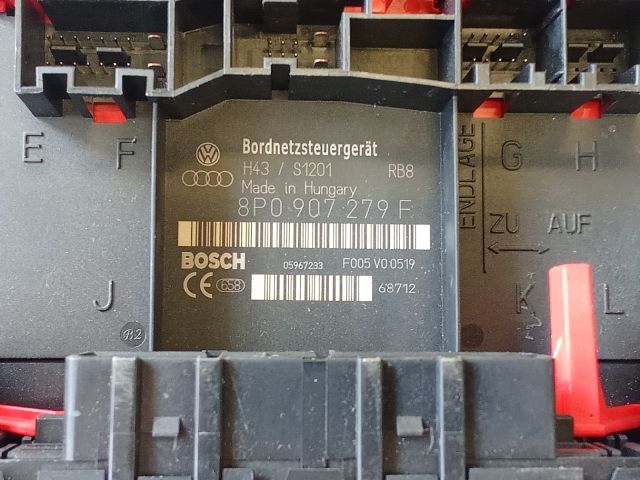 bontott AUDI A3 Komfort Elektronika