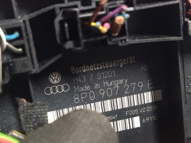 bontott AUDI A3 Komfort Elektronika