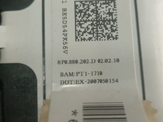 bontott AUDI A3 Komplett Légzsák Szett