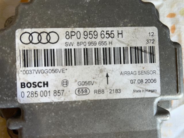 bontott AUDI A3 Légzsák Elektronika