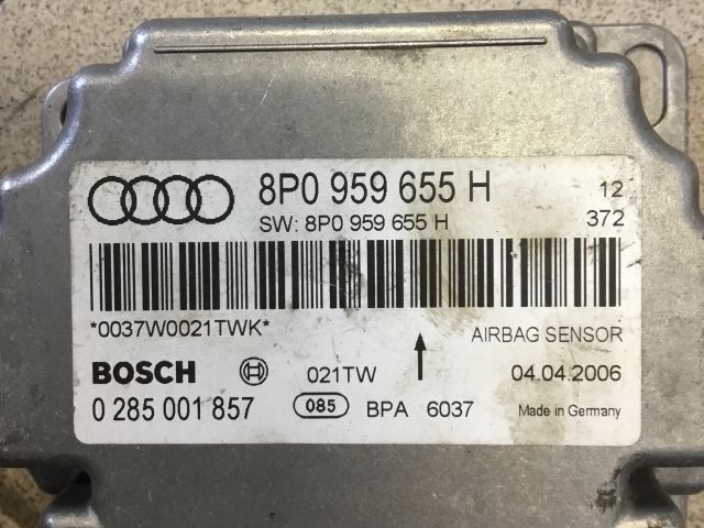 bontott AUDI A3 Légzsák Elektronika