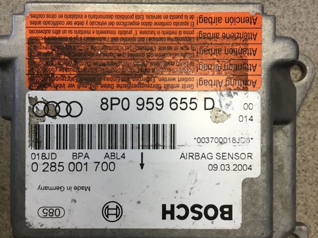 bontott AUDI A3 Légzsák Elektronika