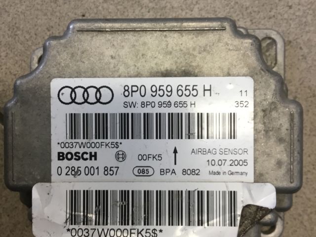 bontott AUDI A3 Légzsák Elektronika