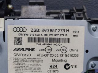 bontott AUDI A3 Multifunkciós Kijelző