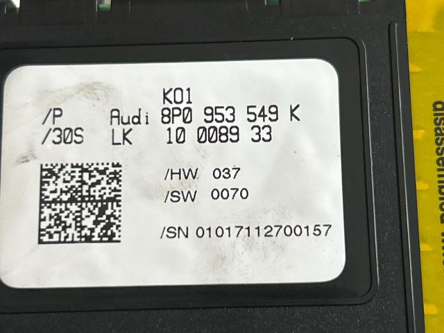 bontott AUDI A3 Multikormány Elektronika