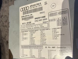 bontott AUDI A3 Navigációs Fejegység