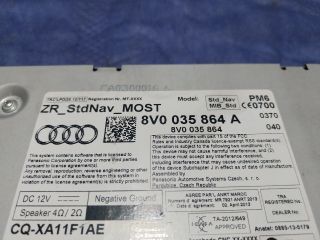 bontott AUDI A3 Navigációs Fejegység