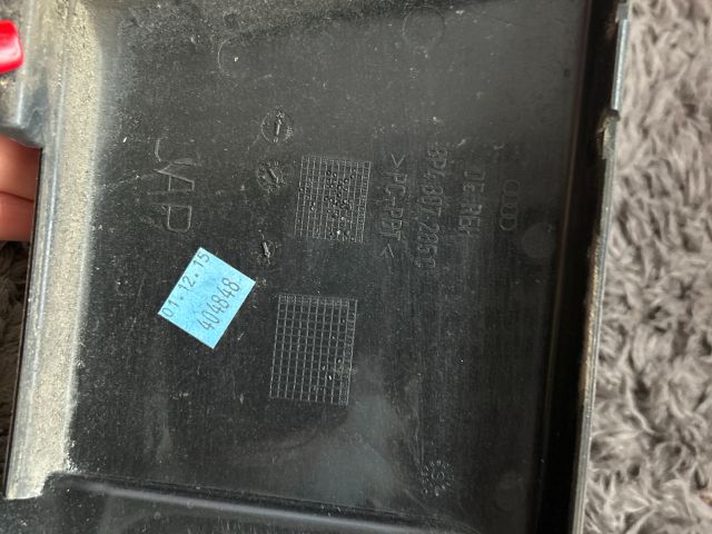 bontott AUDI A3 Rendszámtábla Tartó