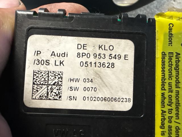 bontott AUDI A3 Tempomat Elektronika