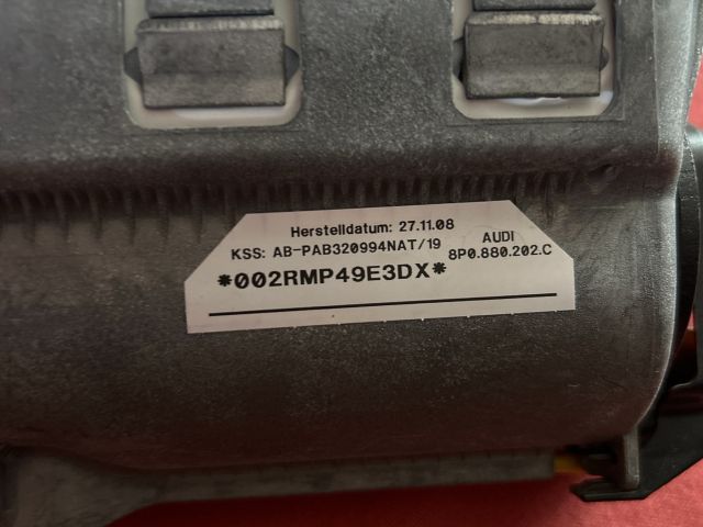 bontott AUDI A3 Utasoldali Légzsák