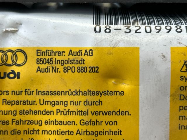 bontott AUDI A3 Utasoldali Légzsák