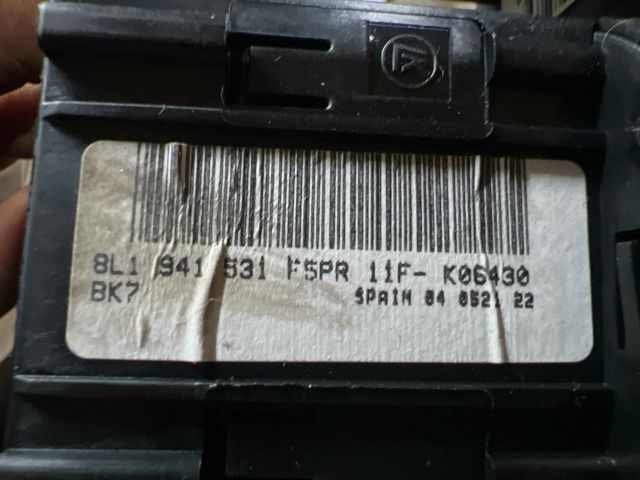 bontott AUDI A3 Világítás Kapcsoló