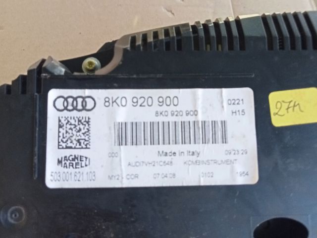 bontott AUDI A4 B5 Kilométeróra