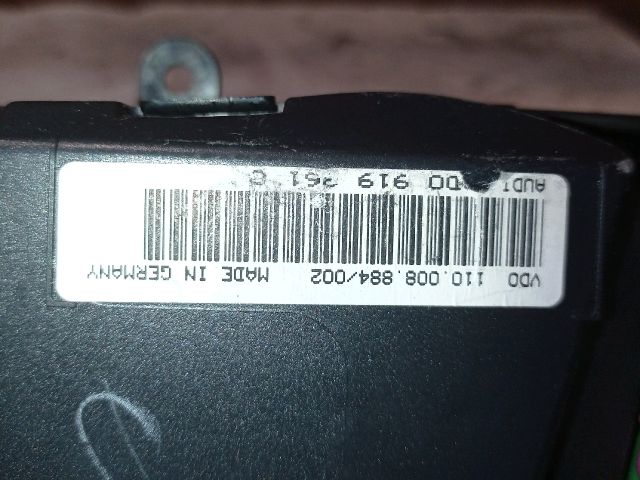 bontott AUDI A4 B5 Kilométeróra