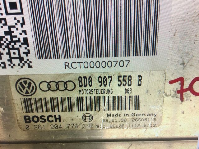 bontott AUDI A4 B5 Motorvezérlő