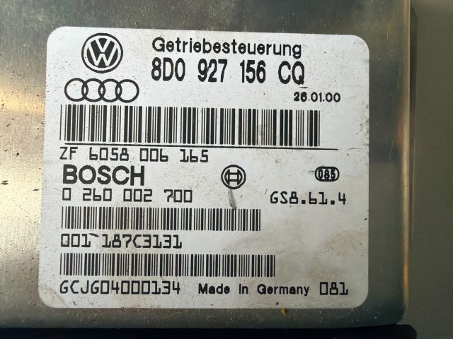 bontott AUDI A4 B5 Automata Váltó Elektronika