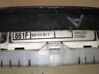 bontott AUDI A4 B5 Kilométeróra