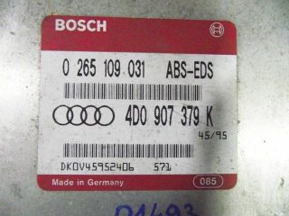 bontott AUDI A4 B5 ABS Elektronika