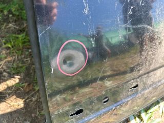 bontott AUDI A4 B5 Bal első Ajtó (Üres lemez)