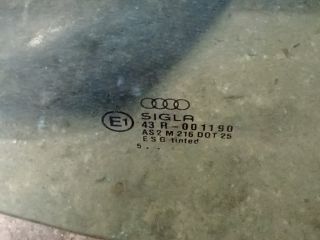 bontott AUDI A4 B5 Bal hátsó Ablak