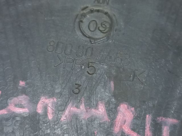 bontott AUDI A4 B5 Bal hátsó Oldal Lökhárító Tartó (Műanyag)