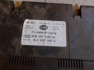 bontott AUDI A4 B5 Fűtéskapcsoló