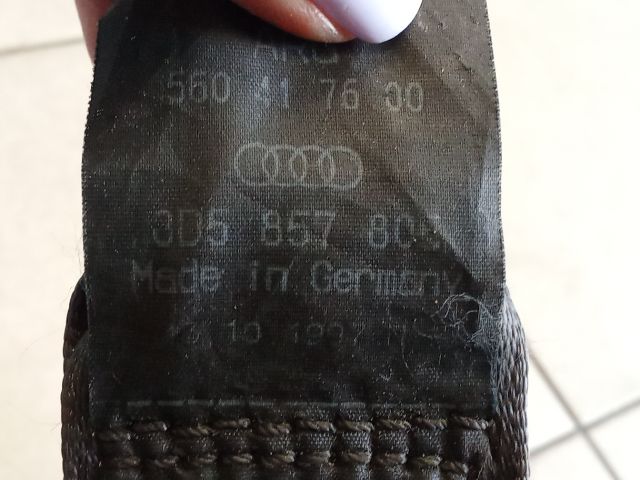 bontott AUDI A4 B5 Hátsó Biztonsági Öv Szett