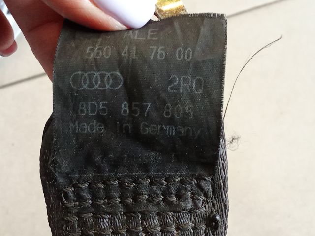 bontott AUDI A4 B5 Hátsó Biztonsági Öv Szett