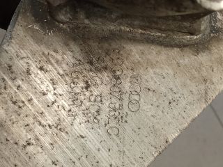 bontott AUDI A4 B5 Jobb hátsó Lökhárító Merevítő (Fém)