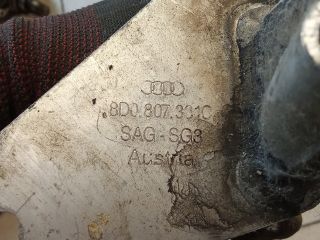 bontott AUDI A4 B5 Jobb hátsó Lökhárító Merevítő (Fém)