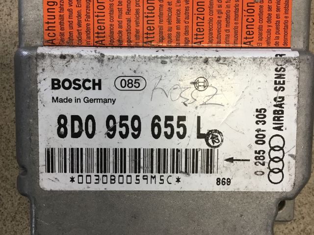 bontott AUDI A4 B5 Légzsák Elektronika