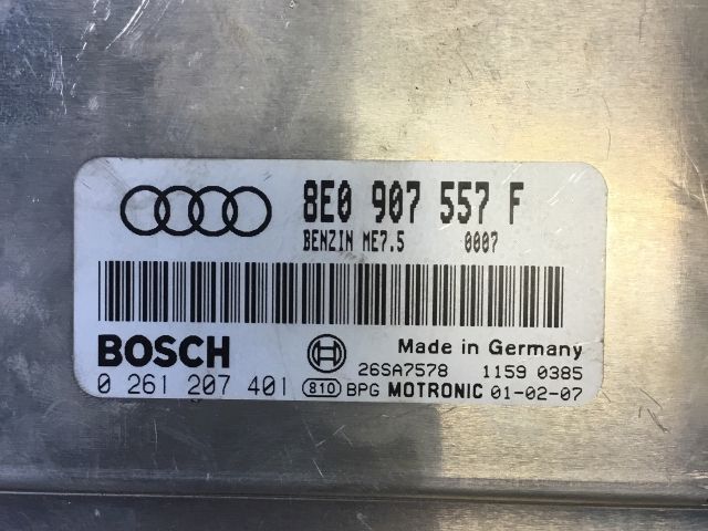 bontott AUDI A4 B6 Motorvezérlő