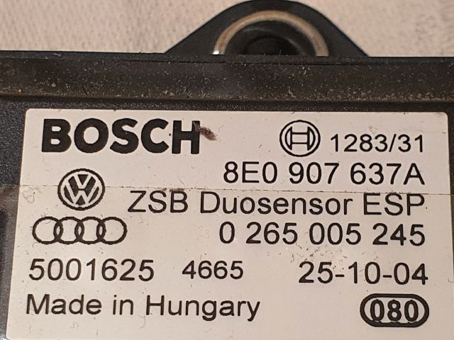 bontott AUDI A4 B6 Menetstabilizátor Elektronika