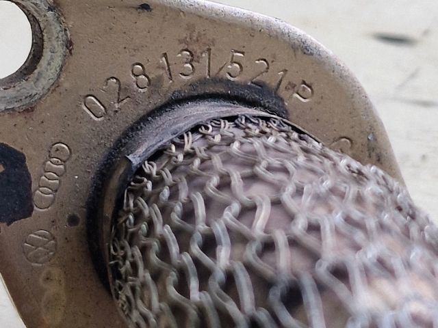 bontott AUDI A4 B6 EGR Hűtő Cső