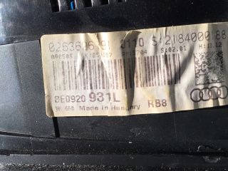 bontott AUDI A4 B6 Kilométeróra