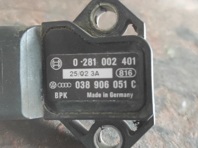 bontott AUDI A4 B6 Szívócső Nyomásérzékelő