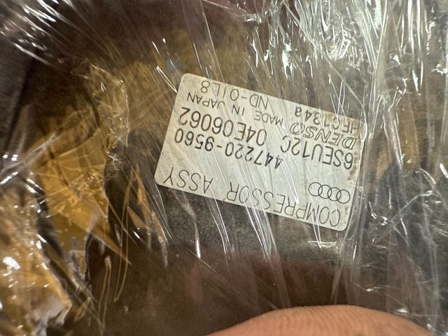 bontott AUDI A4 B6 Klímakompresszor