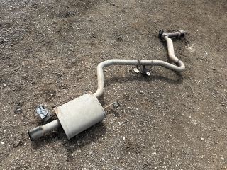 bontott AUDI A4 B6 Komplett Kipufogó Rendszer