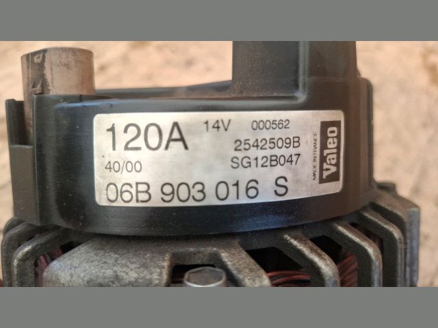 bontott AUDI A4 B6 Generátor