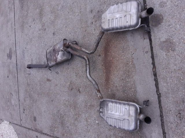 bontott AUDI A4 B6 Komplett Kipufogó Rendszer