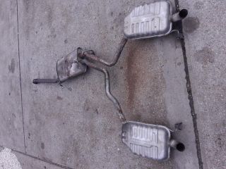 bontott AUDI A4 B6 Komplett Kipufogó Rendszer