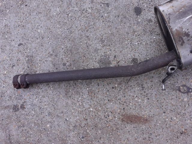 bontott AUDI A4 B6 Komplett Kipufogó Rendszer