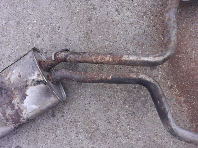 bontott AUDI A4 B6 Komplett Kipufogó Rendszer