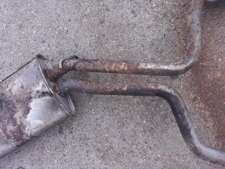 bontott AUDI A4 B6 Komplett Kipufogó Rendszer