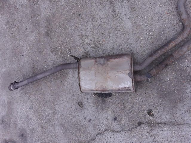 bontott AUDI A4 B6 Komplett Kipufogó Rendszer