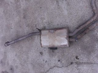 bontott AUDI A4 B6 Komplett Kipufogó Rendszer