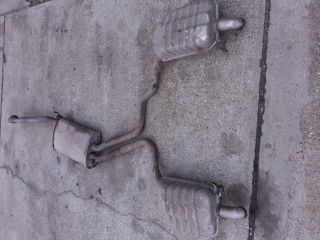 bontott AUDI A4 B6 Komplett Kipufogó Rendszer