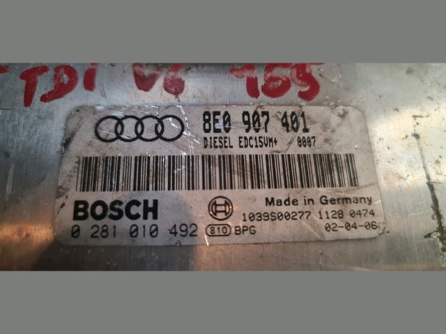 bontott AUDI A4 B6 Motorvezérlő