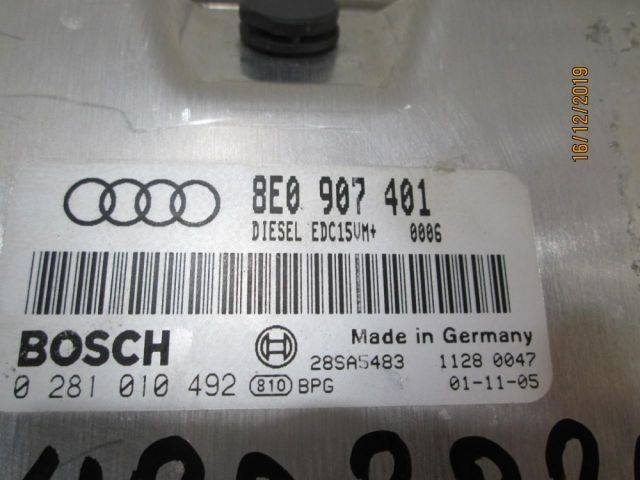 bontott AUDI A4 B6 Motorvezérlő