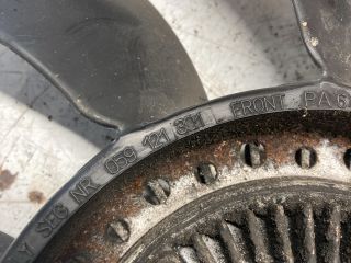 bontott AUDI A4 B6 Viszkóventilátor Hűtőventilátor